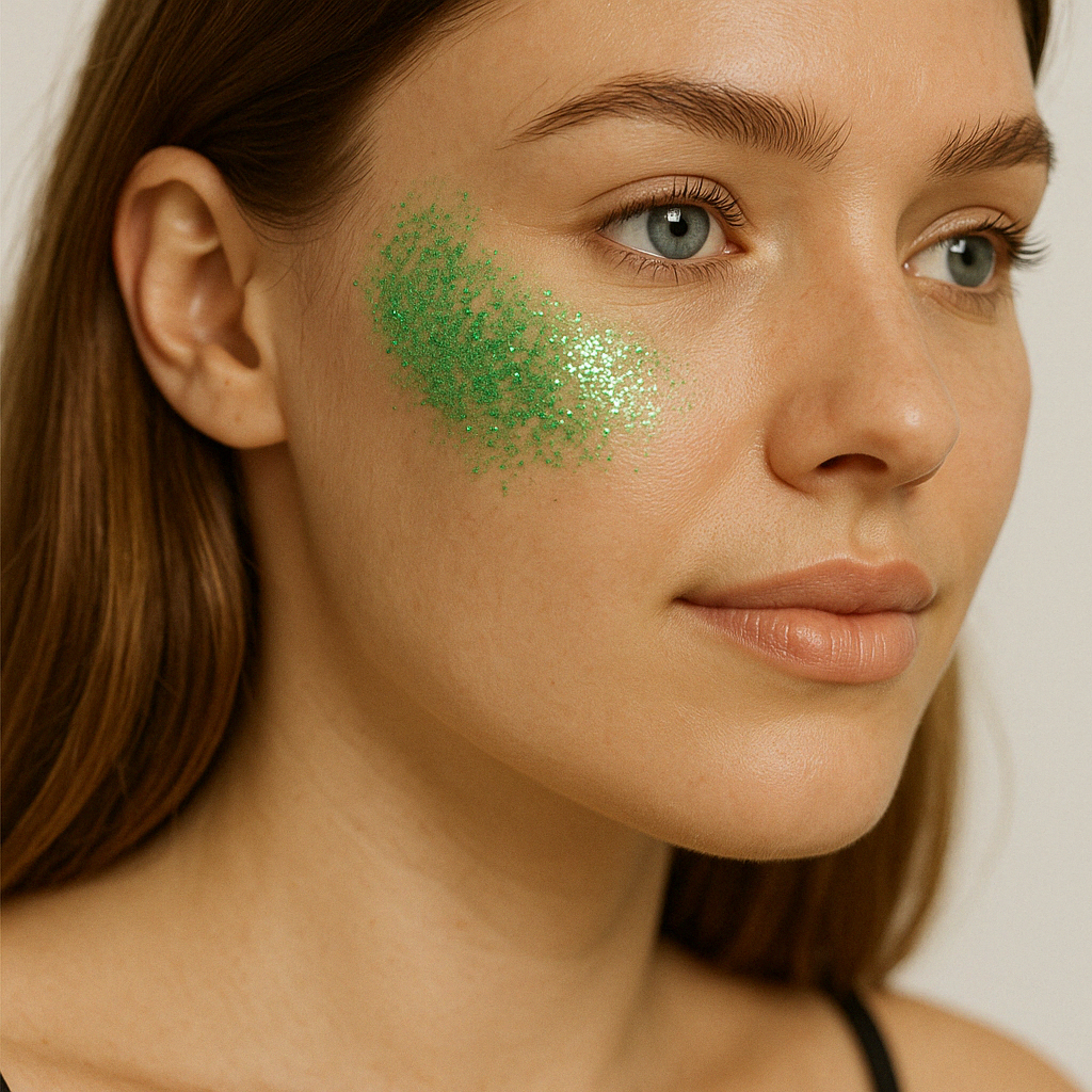 Pieštukiniai veido blizgučiai